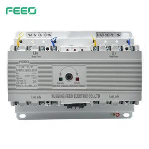 4P gegoten behuizing automatische omschakelaar